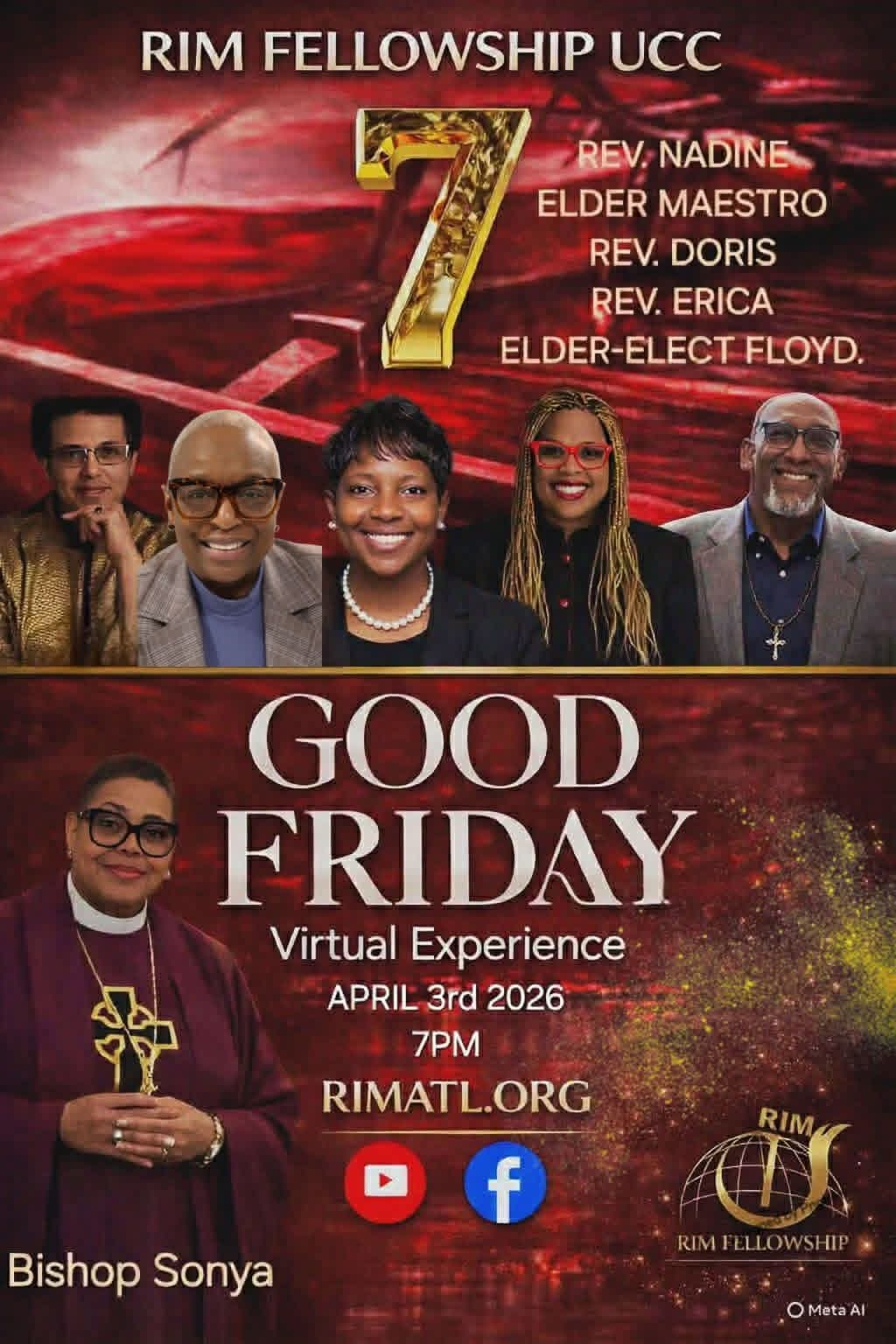 Good Friday Virtual Experience flyer